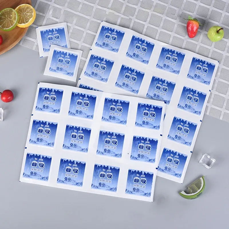 Bloc réfrigérant absorbant pour conservation alimentaire