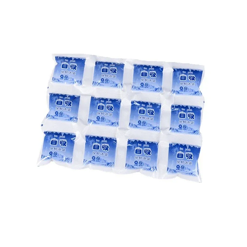Packs de glace réutilisables auto-absorbants pour boissons et aliments réfrigérés 7