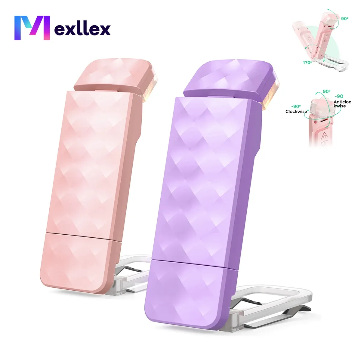 Lampe de lecture portable avec 5 niveaux de luminosité, angles réglables, lampe de livre pour lit avec minuterie de 30 minutes, idéale pour chambre d'enfant 1