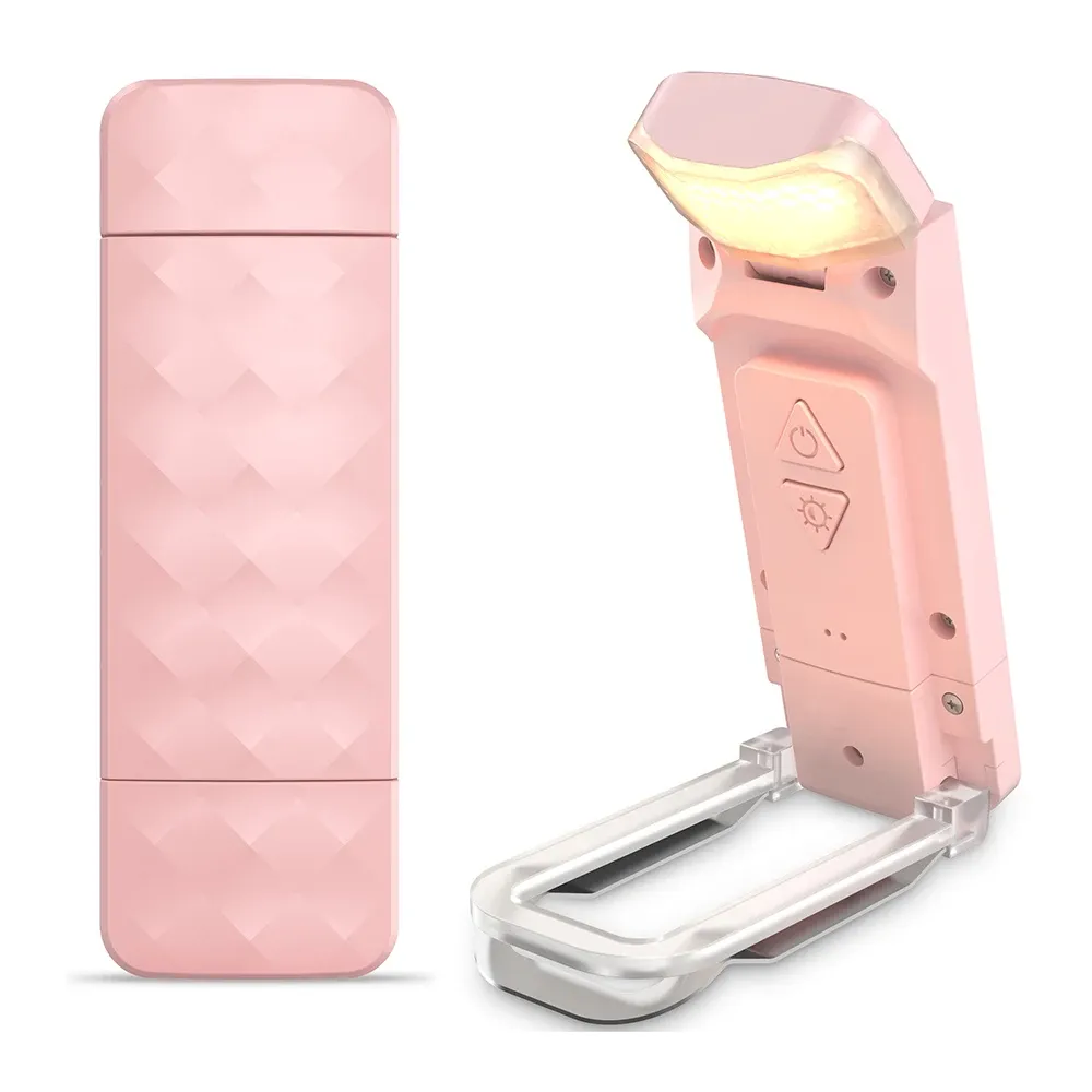 Lampe de lecture portable avec 5 niveaux de luminosité, angles réglables, lampe de livre pour lit avec minuterie de 30 minutes, idéale pour chambre d'enfant 10