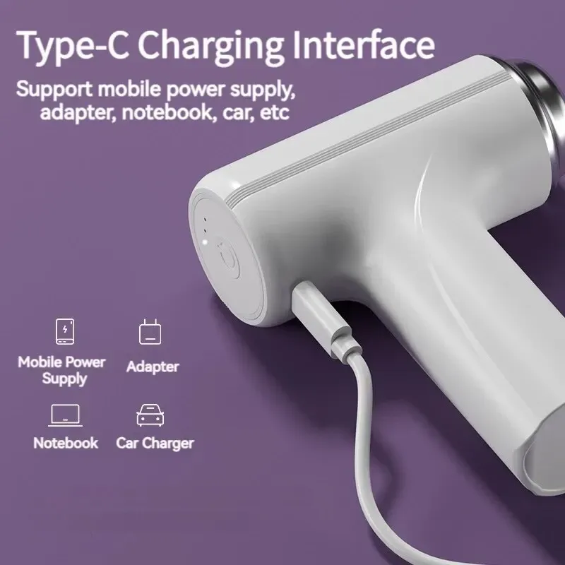 Batteur électrique sans fil portable à 3 vitesses pour œufs, pâtisserie et crème 4