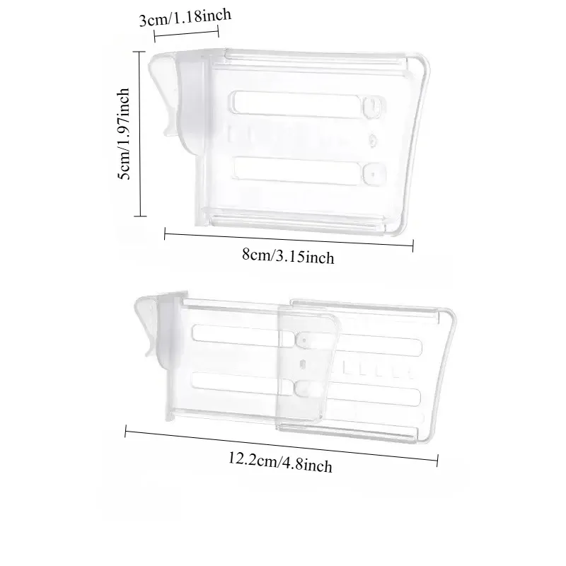 Séparateurs extensibles pour réfrigérateur, organisateurs de porte latérale et étagères à bouteilles – Lot de 1, 5, 10 ou 20 pièces 6