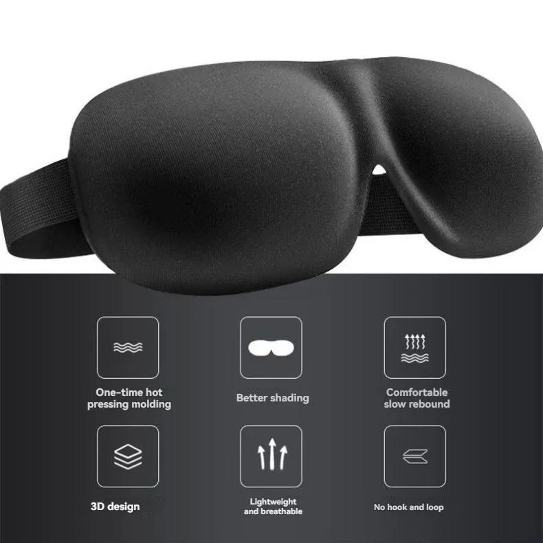Masque de sommeil 3D, confort de port