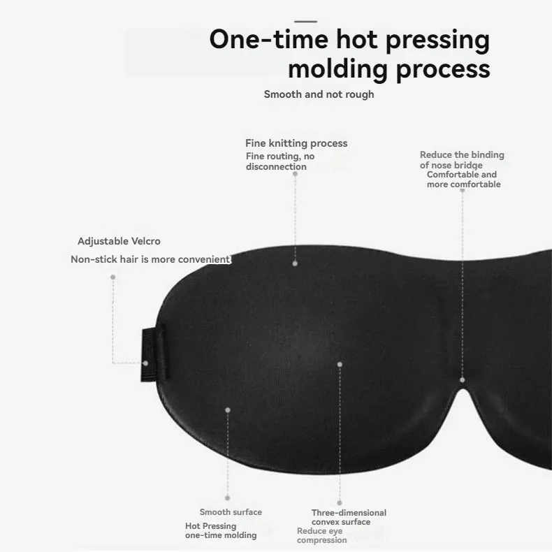 Masque de sommeil 3D, usage quotidien