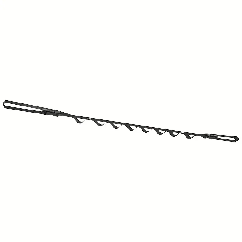 Corde de suspension portable pour vêtements en voiture, grande capacité, pour sièges arrière, avec crochets de rangement et de fixation, accessoires d'intérieur automobile 5