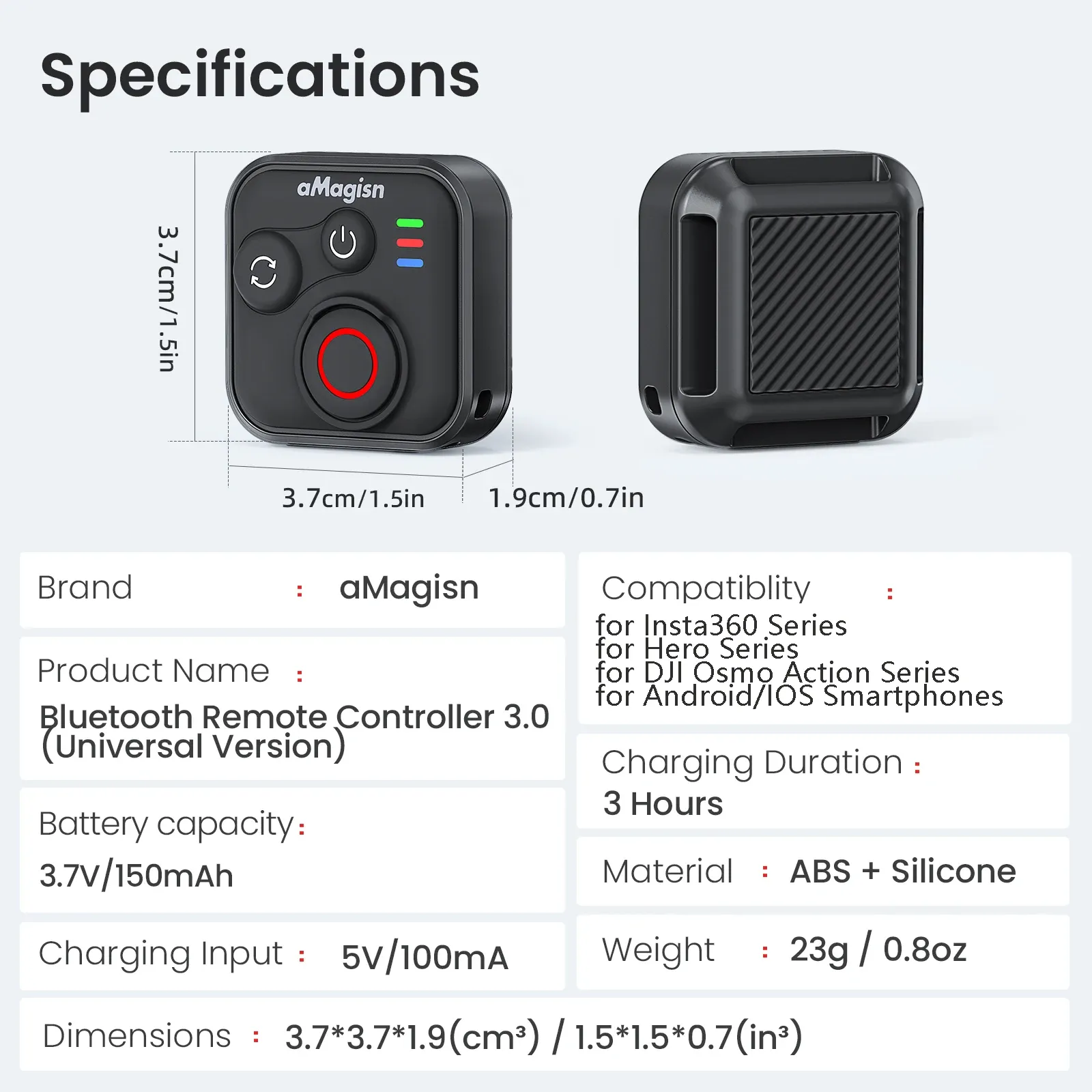 Télécommande Bluetooth, aperçu final