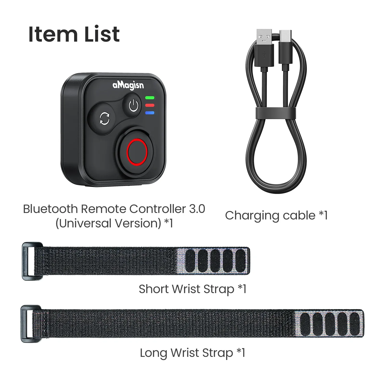 Télécommande Bluetooth, détail des commandes