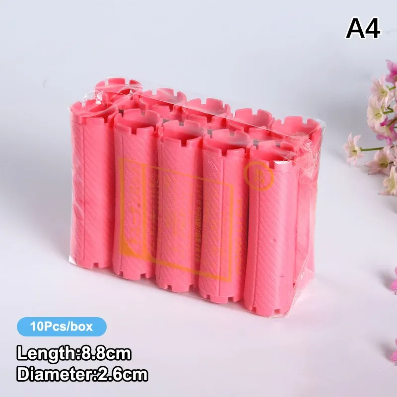 10 pièces Outils de permanente DIY sans chaleur, bâtonnets à cheveux allongés, design creux, boucleurs spirale pour boucles magiques, kits de coiffure pour cheveux bouclés

Wait, that repeats the source text, which is already in French. Here is a cleaner version:

Kit de 10 bigoudis spirale sans chaleur pour boucles magiques, tiges creuses allongées pour coiffure DIY 13