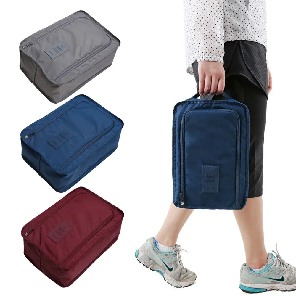 Sac à chaussures de voyage portable, pliable et étanche, multifonction et haute capacité