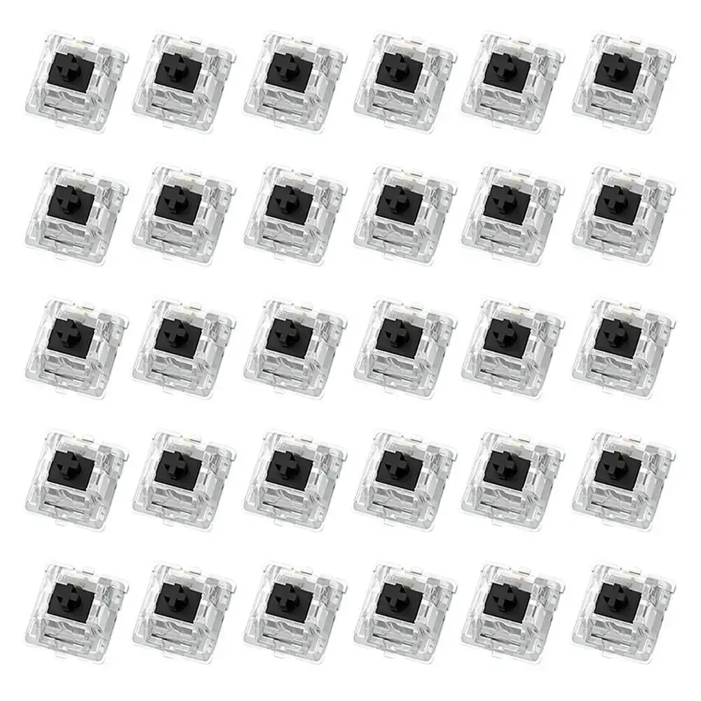 Lot de 30 interrupteurs de remplacement pour clavier mécanique, 2 broches métalliques 10