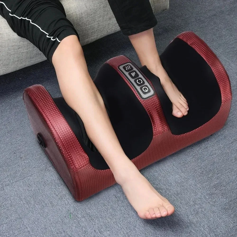 Masseur de pieds électrique Shiatsu avec pétrissage profond, rouleaux chauffants et fonction vibration