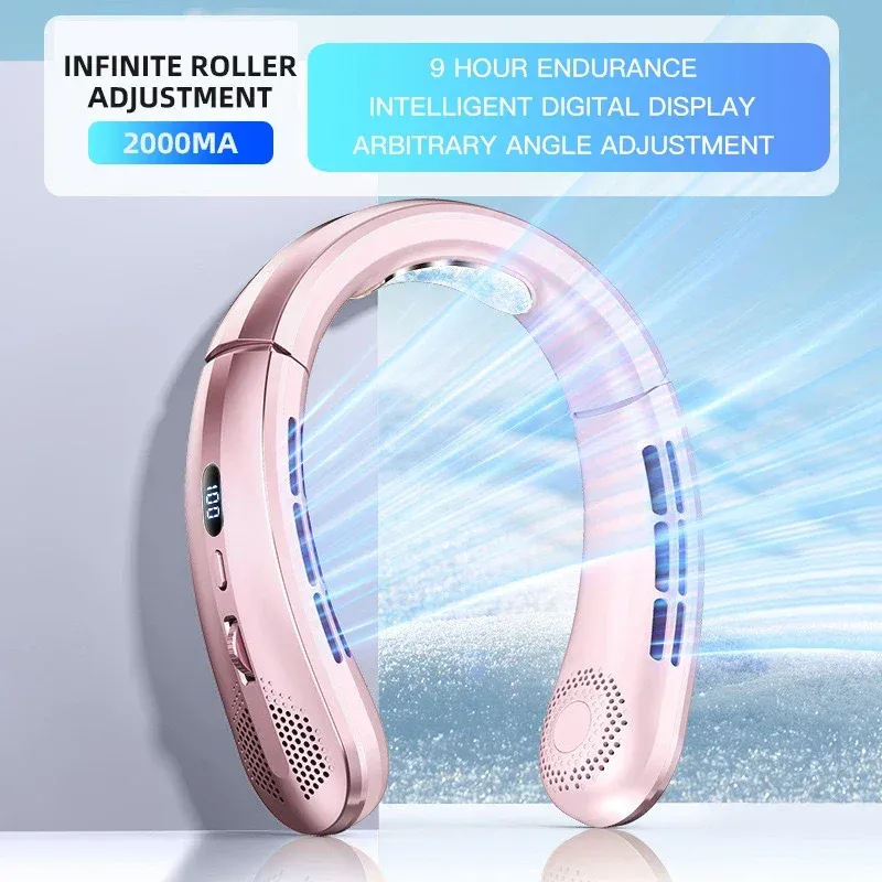 Ventilateur de cou portable, usage quotidien
