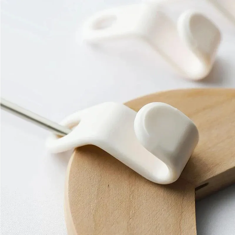 Penderie multifonction gain de place à crochets en plastique, support de cintres empilables pour chambre, organisateur de rangement 5