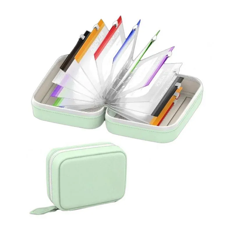 Ensemble de pochettes à pilules portables et étanches, 14 sachets pour pilules, organisateur de médicaments pour les voyages, étui souple pour médicaments 8
