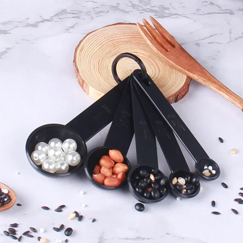 Ensemble de 5 à 10 cuillères doseuses de cuisine : cuillères à café, à sucre et à farine pour la pâtisserie 6
