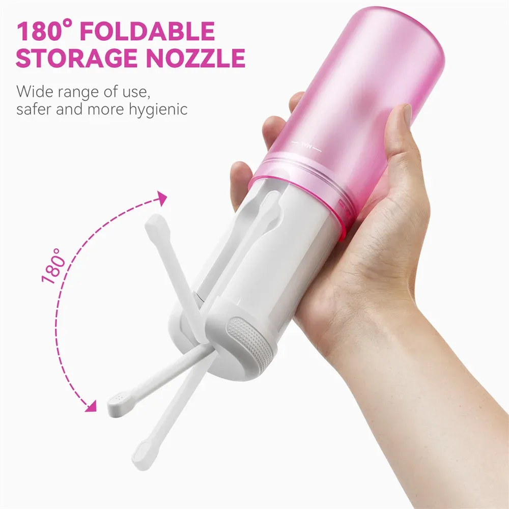 Bidet de voyage électrique portable, pulvérisateur personnel rechargeable pour femmes, douchette à main pour l'hygiène intime, nettoyage post-partum 3