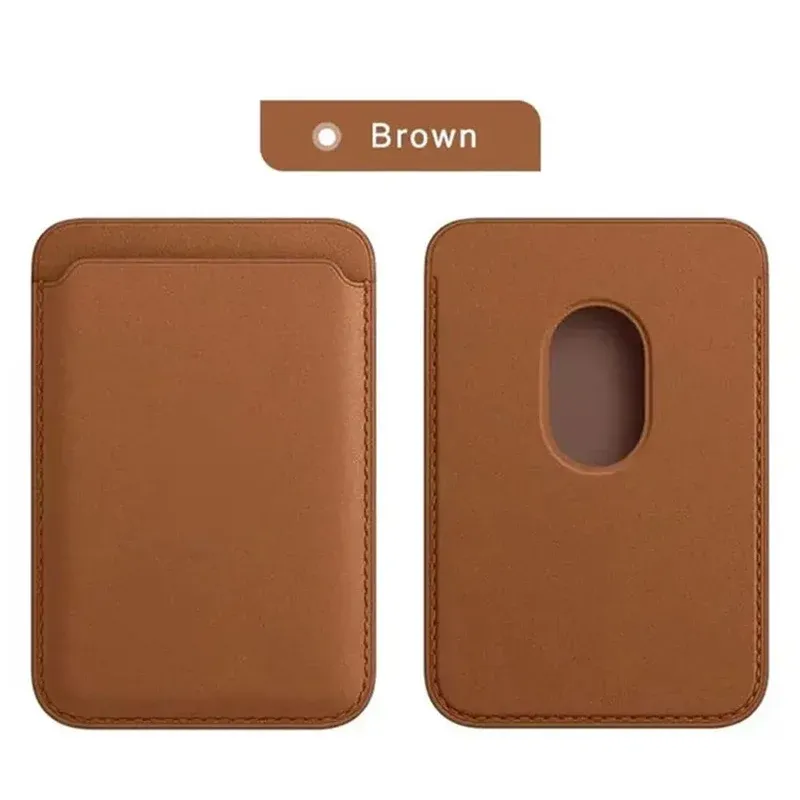 Étui portefeuille en cuir pour iPhone 15 Pro Max avec porte-cartes et compatibilité MagSafe 11