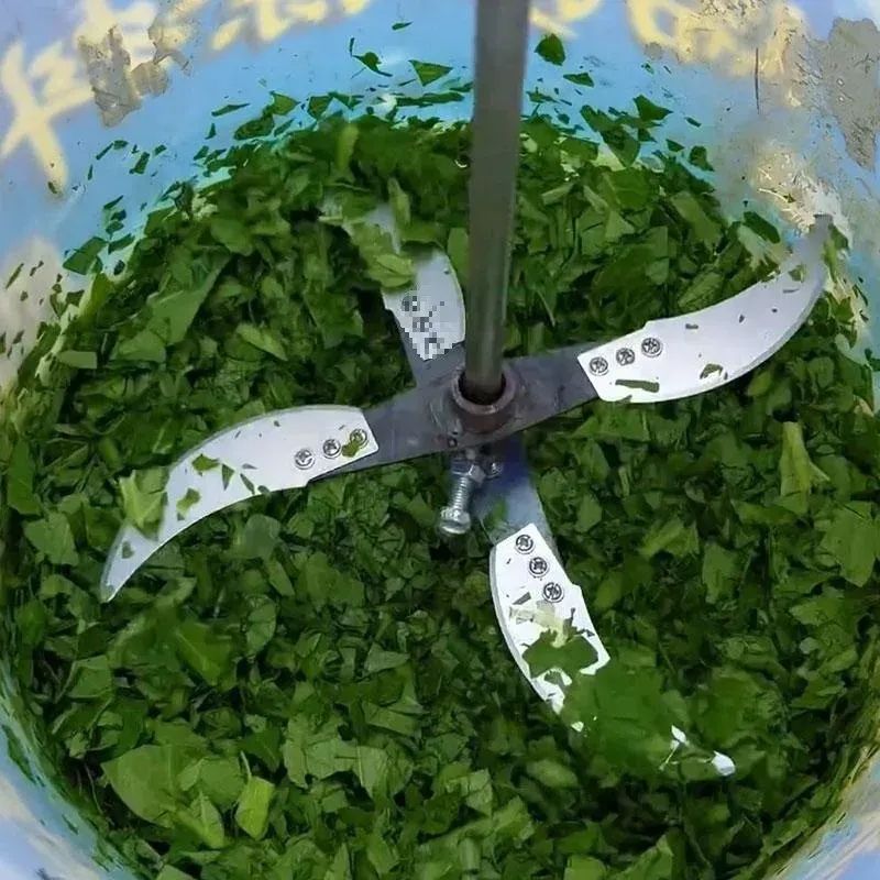 Lot de 10 lames de rechange pour mélangeur agricole, adaptées à la coupe de légumes, de fruits et d'aliments pour animaux 3