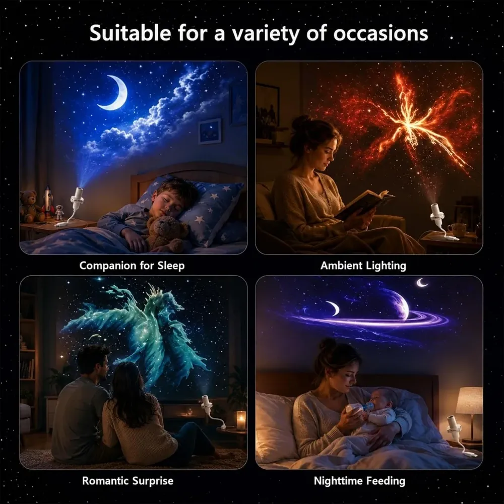 Projecteur de galaxie prêt à offrir
