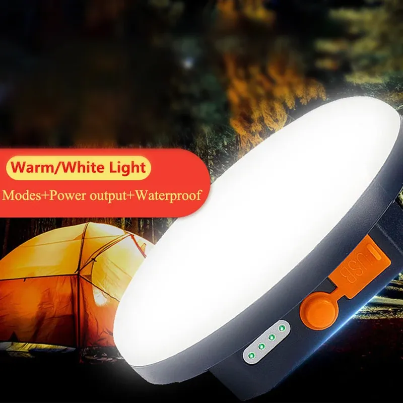 Lanterne de camping rechargeable MOSLIGHTING 9900 mAh avec aimant, lampe de poche portable et lampe de tente LED de travail à lumière puissante - Image 1