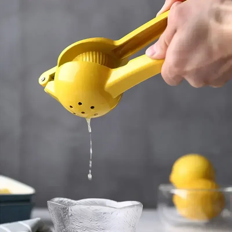 Presse-citron manuel en alliage d'aluminium JU479, mini mélangeur portable et pratique 3
