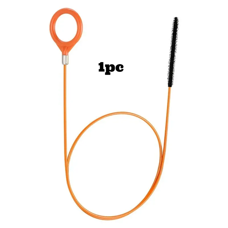 Outil de débouchage pour drain, lot de 1, 3 ou 5 pièces : élimine cheveux et débris pour éviers, salles de bain, cuisines, baignoires et douches 6