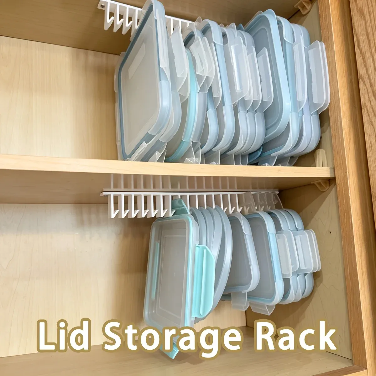 Organisateur de couvercles sous l'armoire