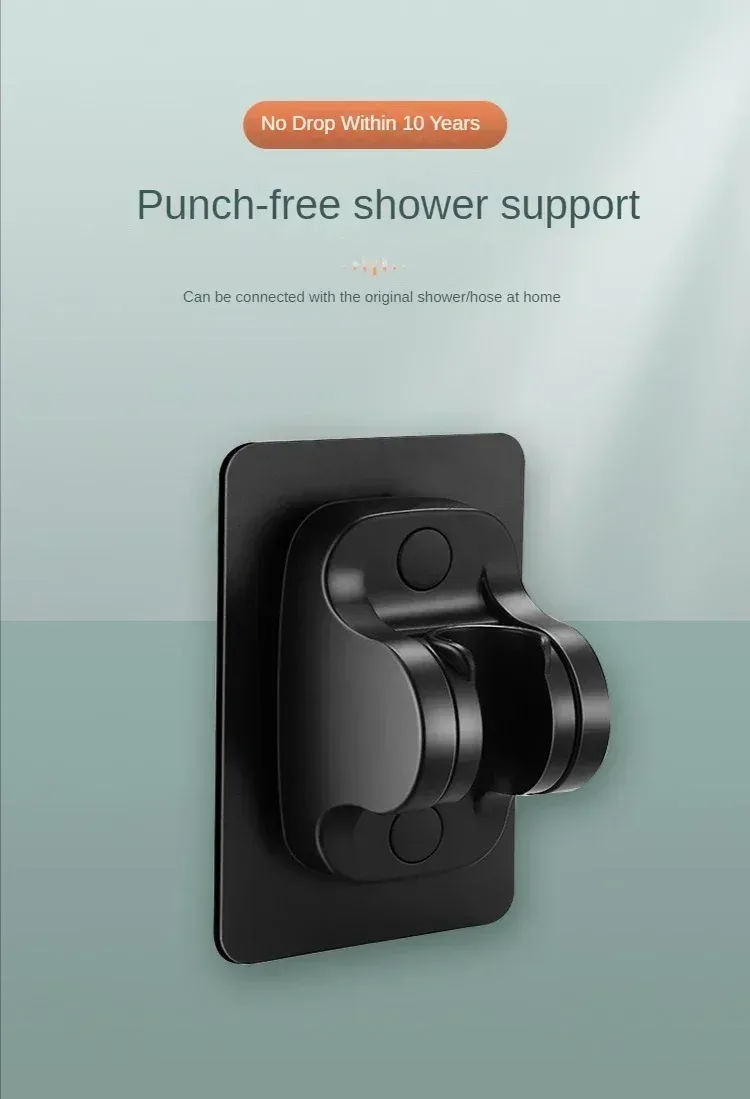 Pommeau de douche haute pression en action
