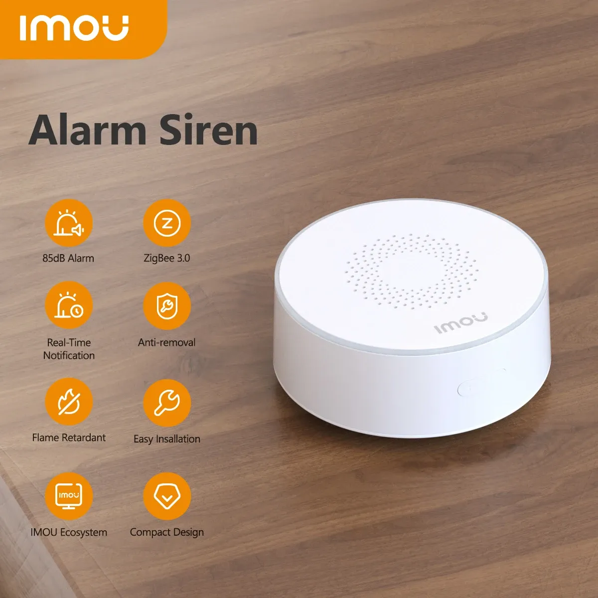IMOU Passerelle intelligente Zigbee, télécommande sans fil, Wi-Fi et LAN, multi-mode pour Alexa, Google Home, Smart Life, Zigbee 3.0 8