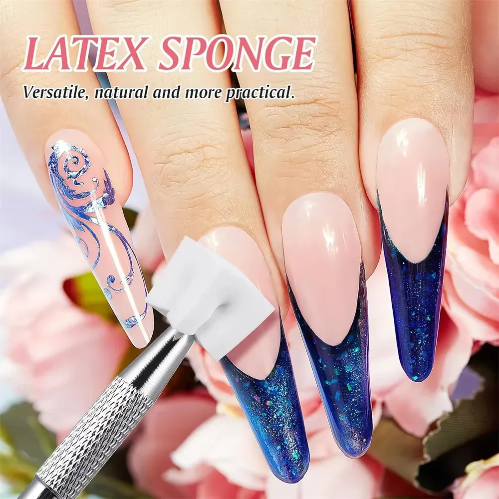 Stylo à pince pour éponge nail art