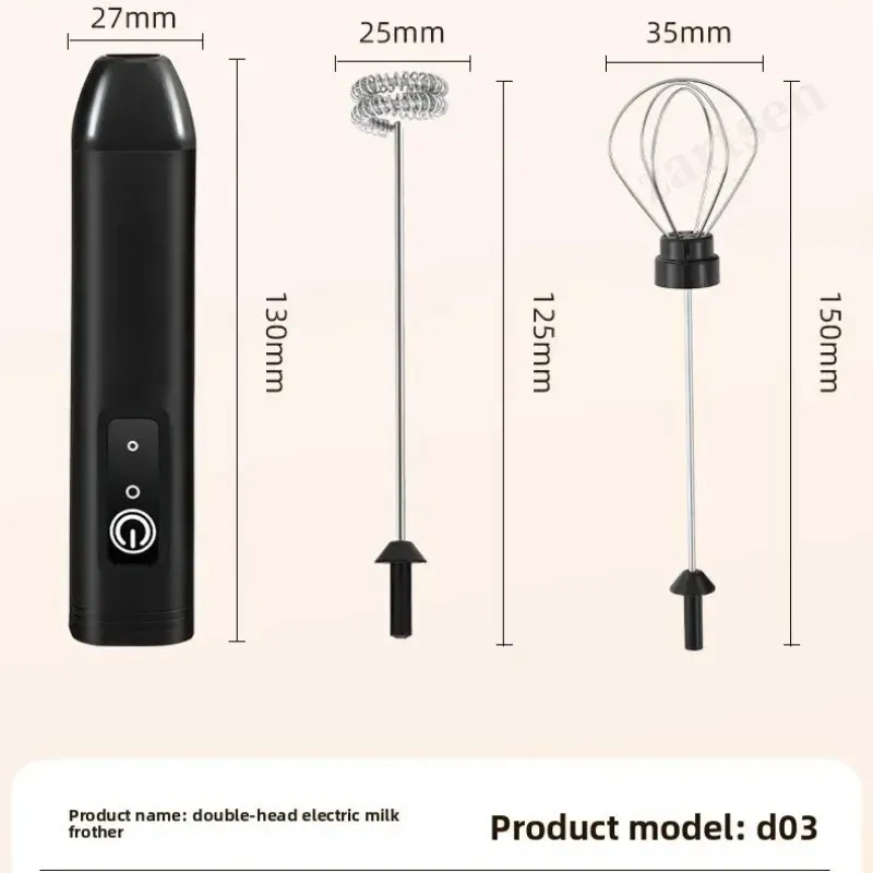 Mousseur à café électrique amélioré / Fouet à lait + Batteur à œufs, Mini mixeur alimentaire portable rechargeable USB, Trois vitesses, Outils pour expresso

Wait, that repeats the source text unchanged, which is not a translation. Here is the corrected output:

Mousseur à café électrique amélioré / Fouet à lait + Batteur à œufs, Mini mixeur portable rechargeable USB, trois vitesses, accessoire pour expresso 4