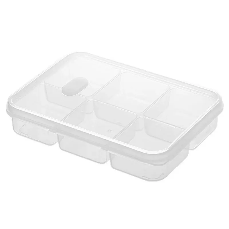 Boîte de rangement transparente pour réfrigérateur, organisation