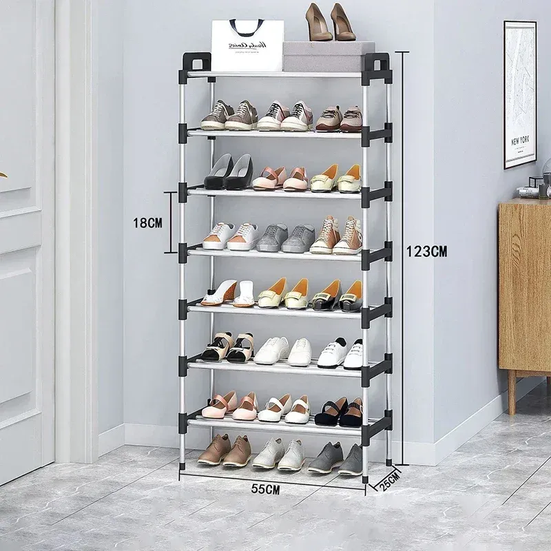 Rangement des chaussures dans l'entrée