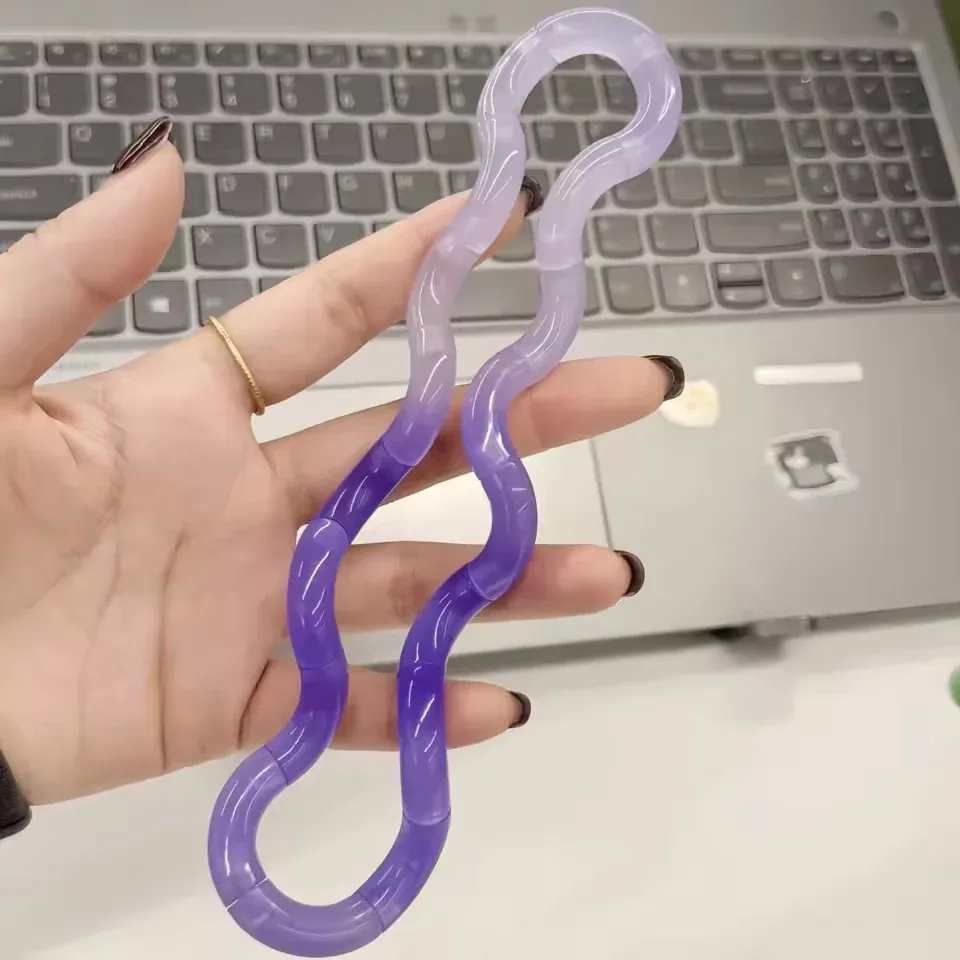 Corde déformable amusante et éducative, jouet anti-stress, corde de déformation, jeu ludique, cadeau de fête 4