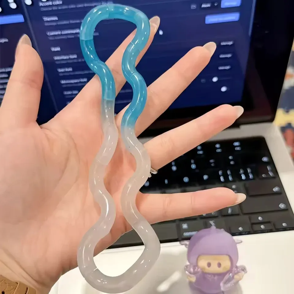 Corde déformable amusante et éducative, jouet anti-stress, corde de déformation, jeu ludique, cadeau de fête 6
