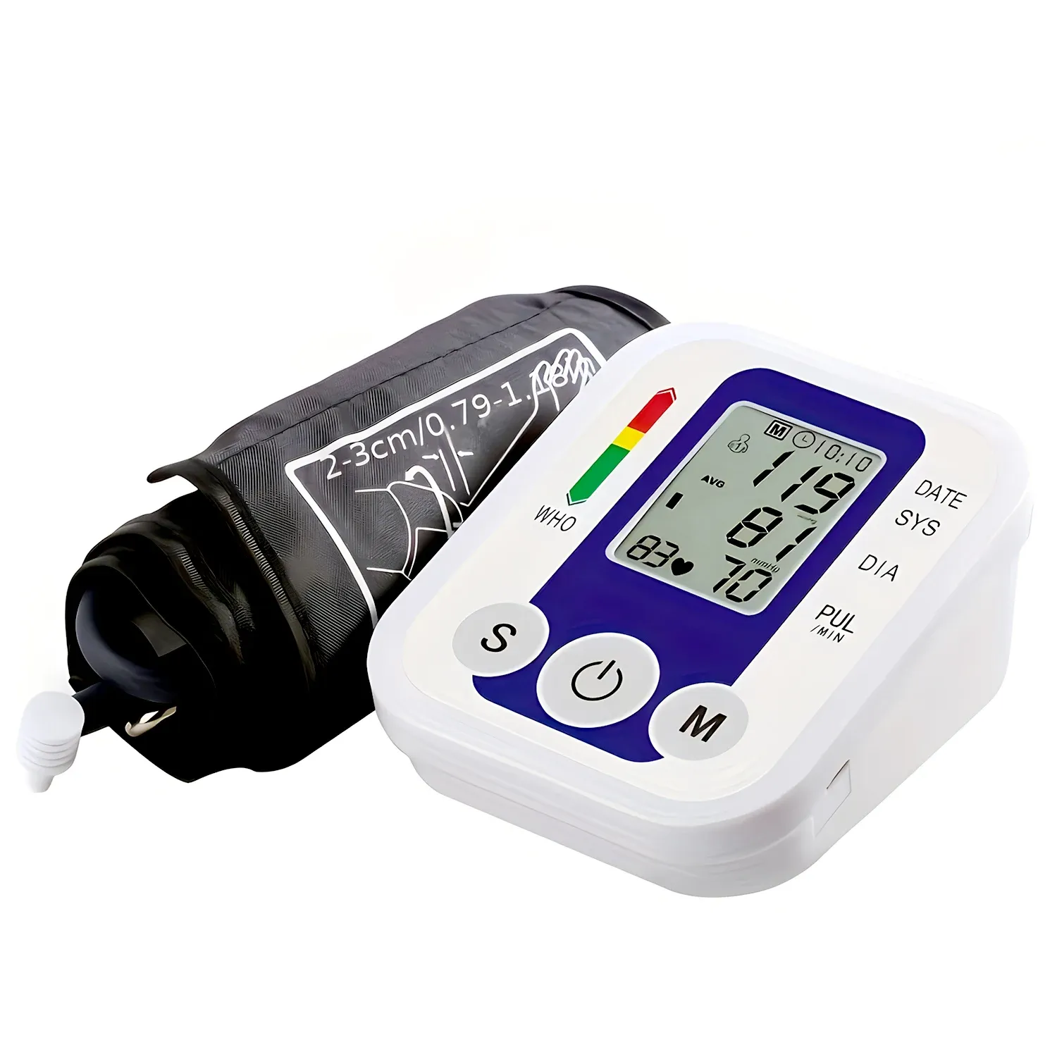 Tensiomètre numérique automatique de bras avec mesure du pouls 2