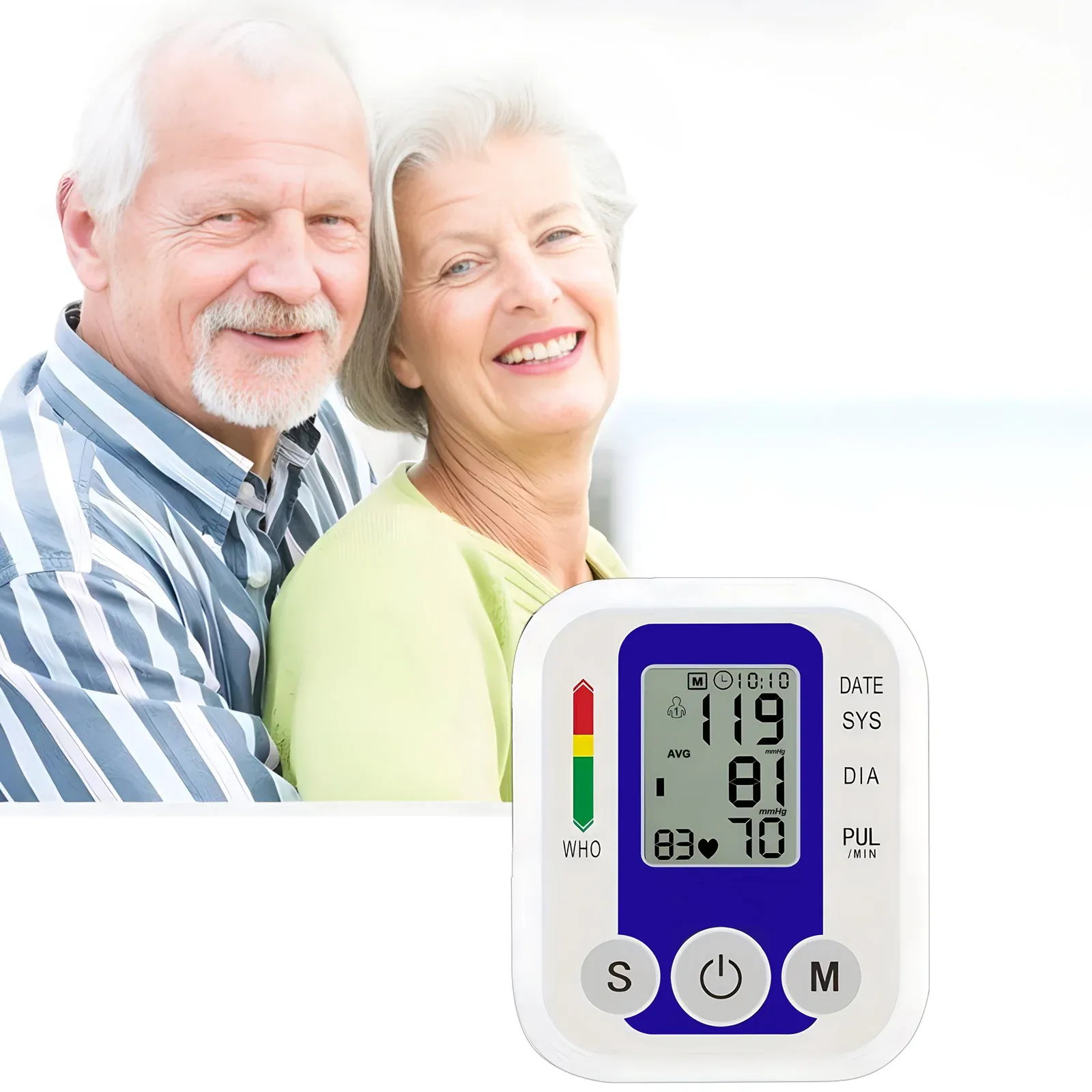 Tensiomètre numérique automatique de bras avec mesure du pouls 6