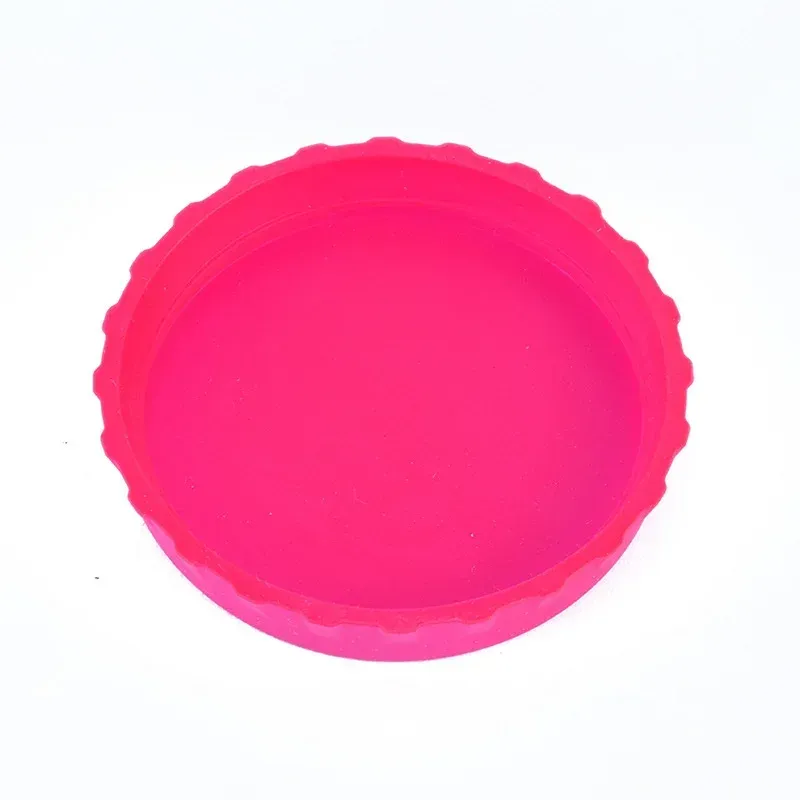 Couvercle de canette en silicone, finition