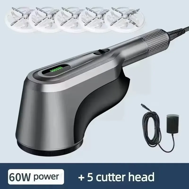 Dissolvant de peluches électrique 60 W professionnel pour vêtements, rasoir anti-bouloches 7