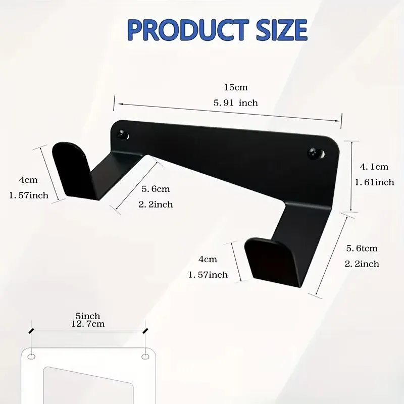 Rangement d'outils électriques sur panneau perforé