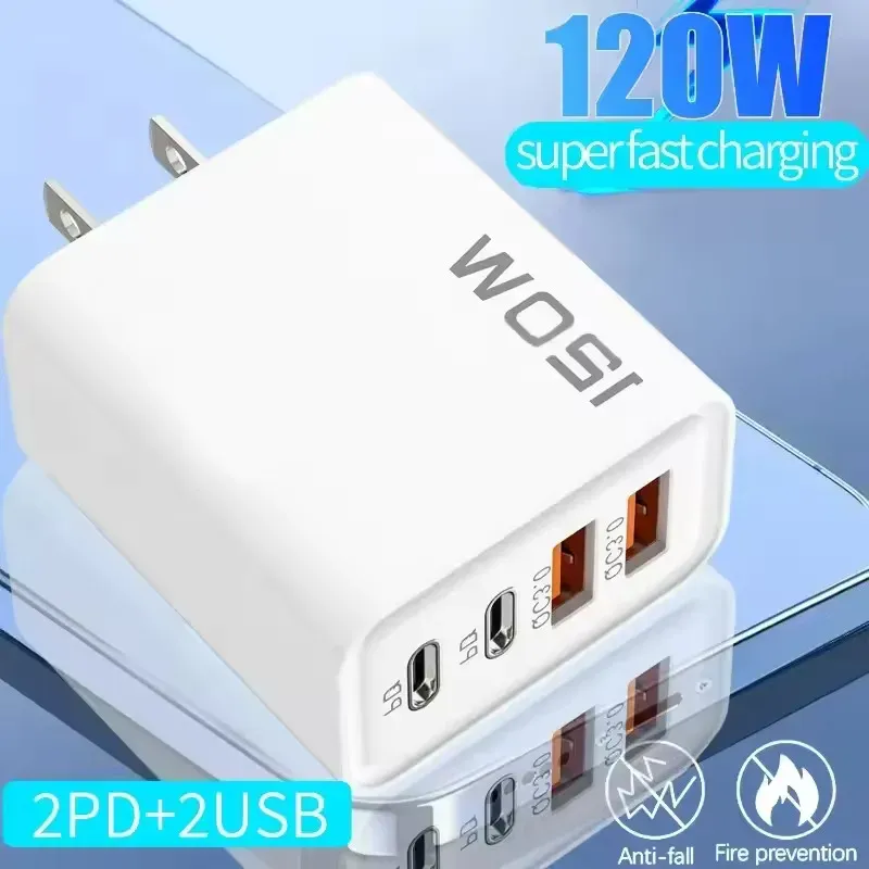 Chargeur USB Type-C, détail du design