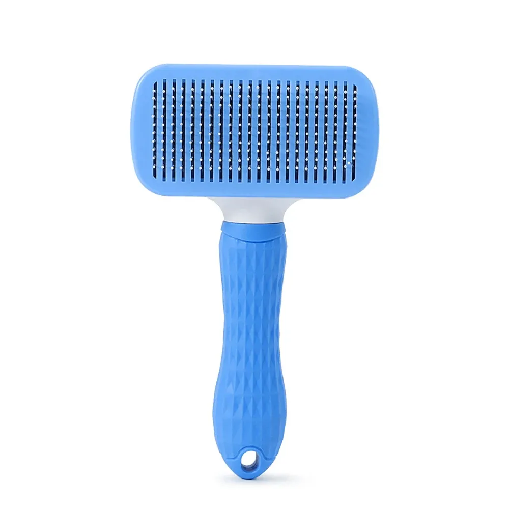 Brosse autonettoyante pour chiens et chats 13