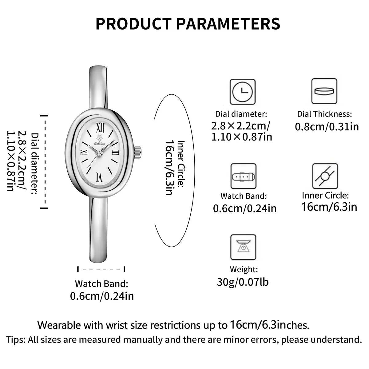 Montre-bracelet de luxe à quartz YaLaLuSi, résistante à l'eau, design minimaliste, livrée avec coffret cadeau 5