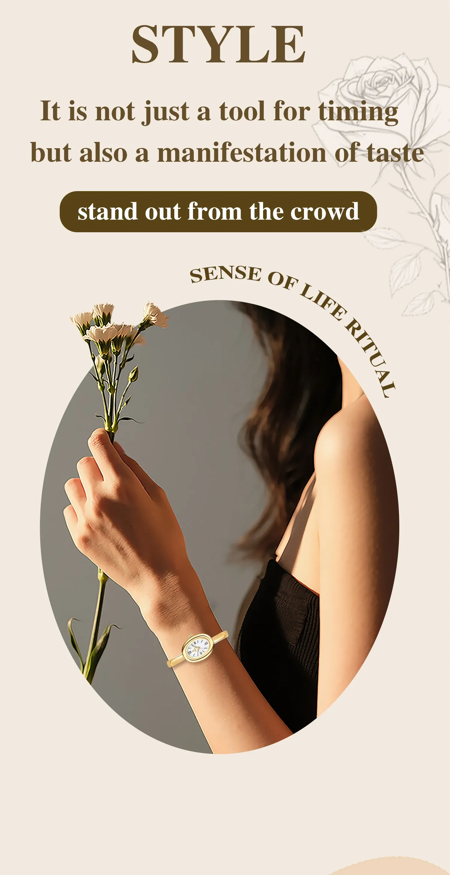 Bracelet de la montre YaLaLuSi