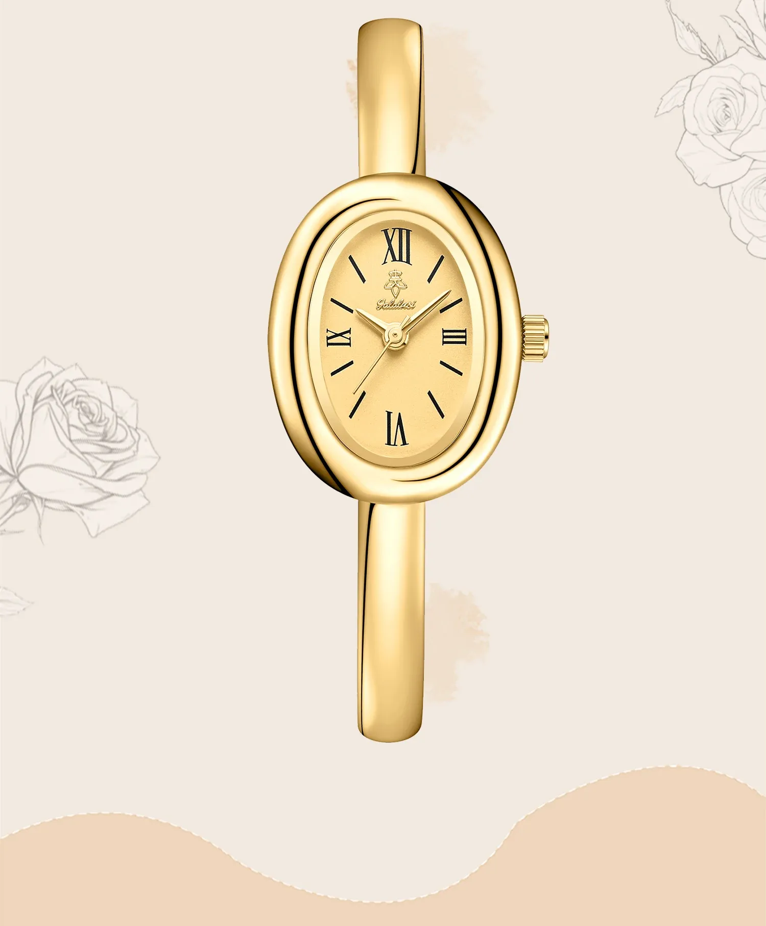 Détail du design de la montre YaLaLuSi