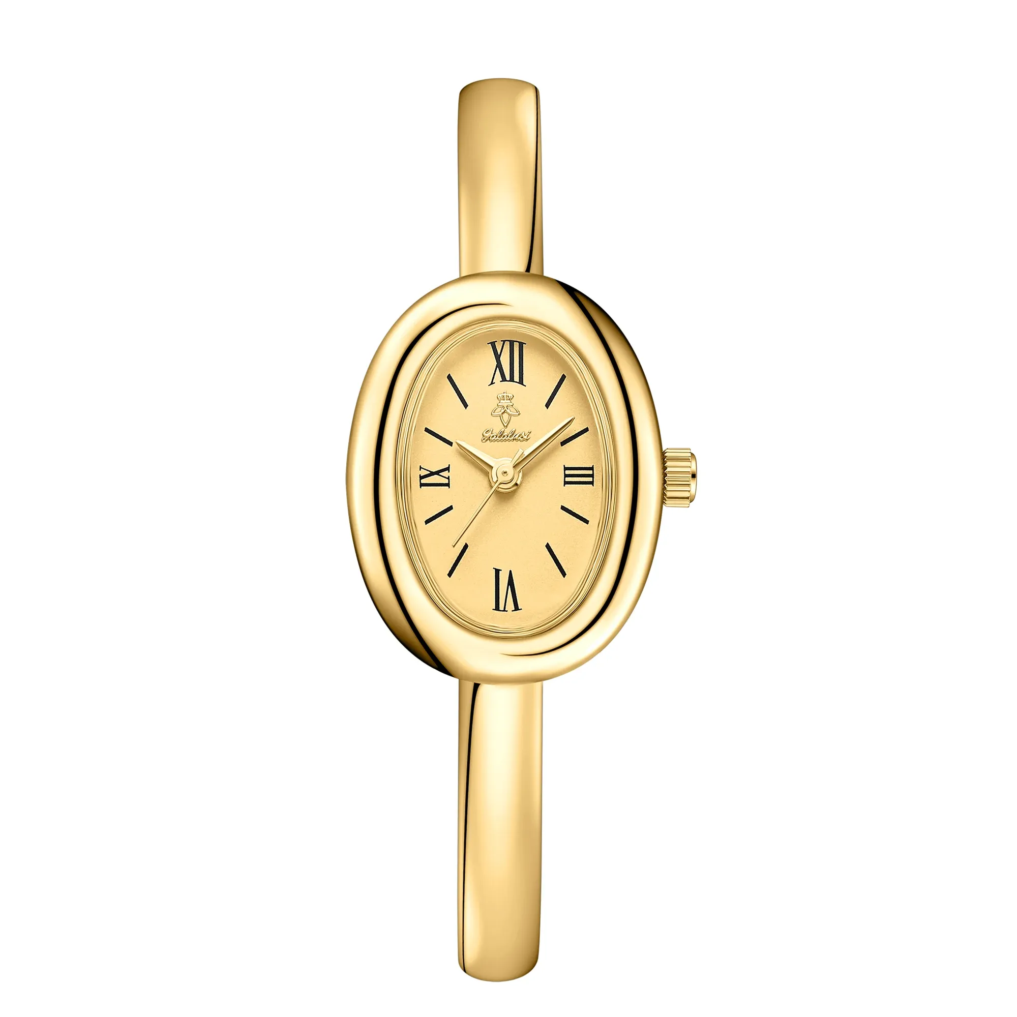 Montre-bracelet de luxe à quartz YaLaLuSi, résistante à l'eau, design minimaliste, livrée avec coffret cadeau 7