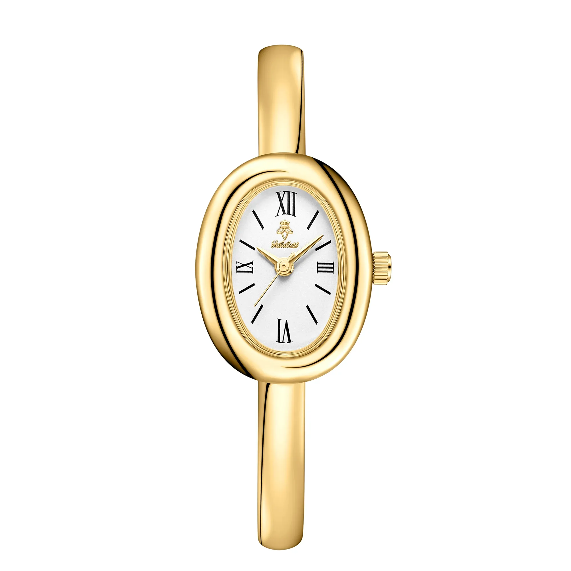 Montre-bracelet de luxe à quartz YaLaLuSi, résistante à l'eau, design minimaliste, livrée avec coffret cadeau 8
