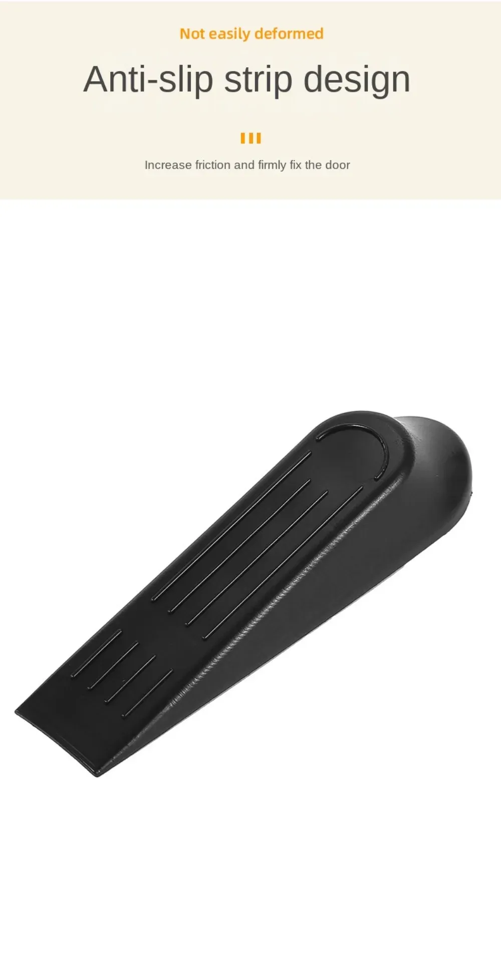 Butée de porte sur moquette
