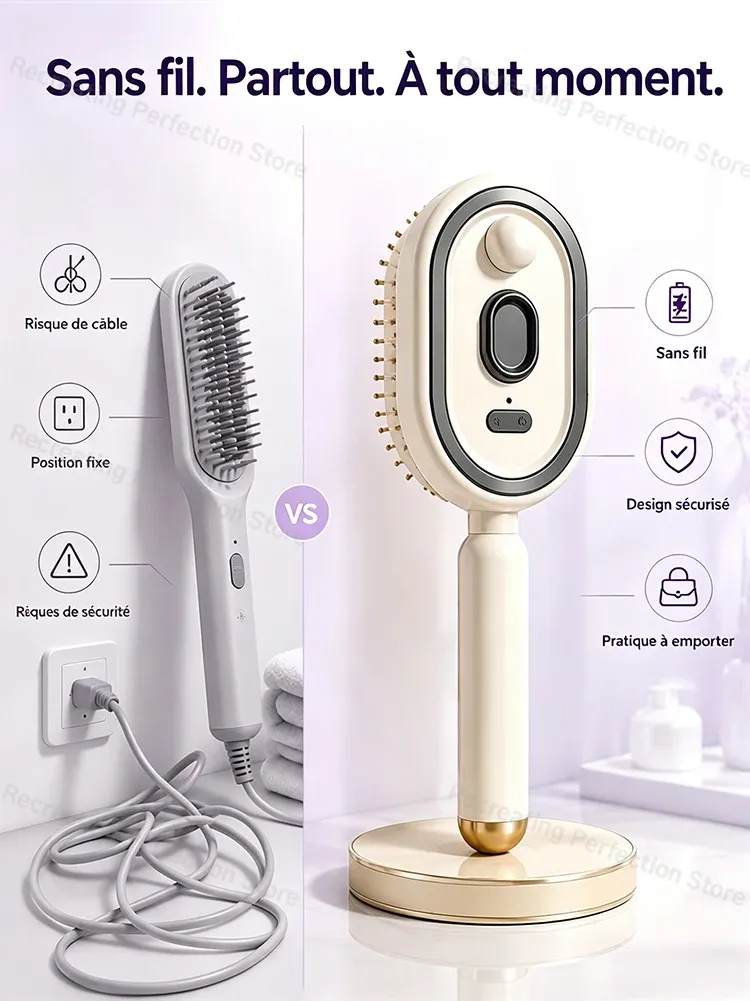 Brosse lissante, esthétique du produit