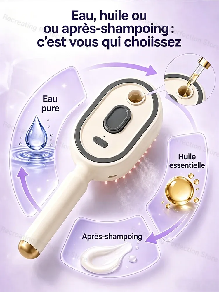 Brosse lissante, utilisation au quotidien